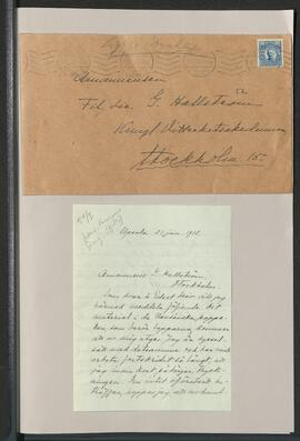 Avskrifter av meddelanden ur Nensénska samlingen som avser fasta fornlämningar och fornfynd i Lap...