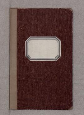 Medlems- och uppbördsbok 1912-1933