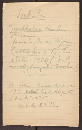 Anteckningar om Birkarlar