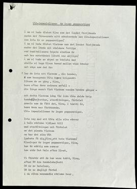 Manuskript till text USA-imperialismen är ingen papperstiger