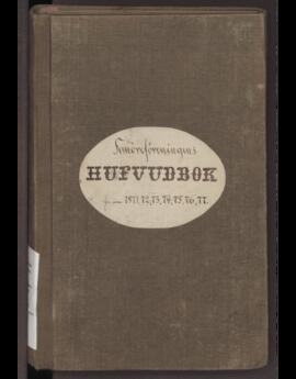 Huvudbok 1871-1877